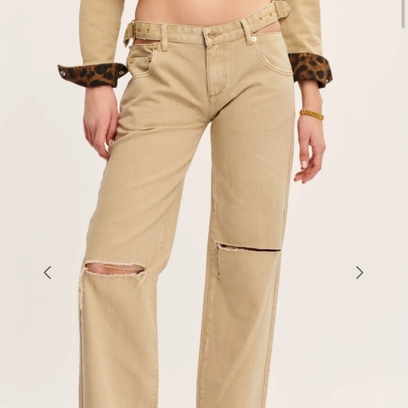 Free People -SER.O.YA Christy Jeans NWT - Picture 3 of 6